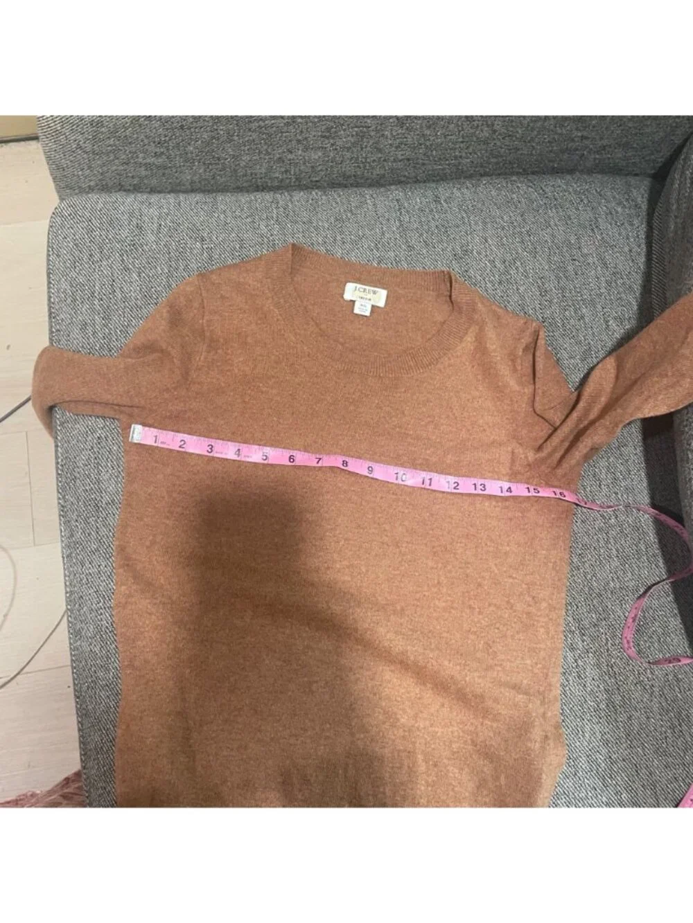J.crew teddy crewneck sweater